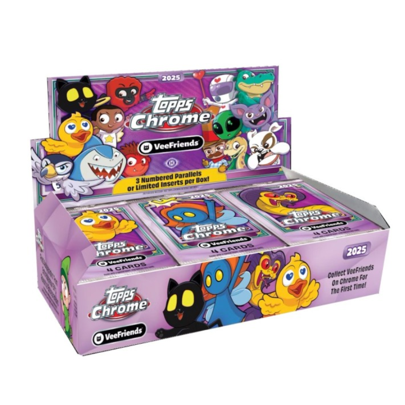 resizingforshopify-2025-05-02T152125.455_19dcc871-3dd4-4e13-8ab6-b5f9c566db5e 2025 Topps Chrome VeeFriends Hobby Box - Image 1