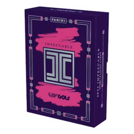 2024 Panini Impeccable LIV Golf Hobby Box