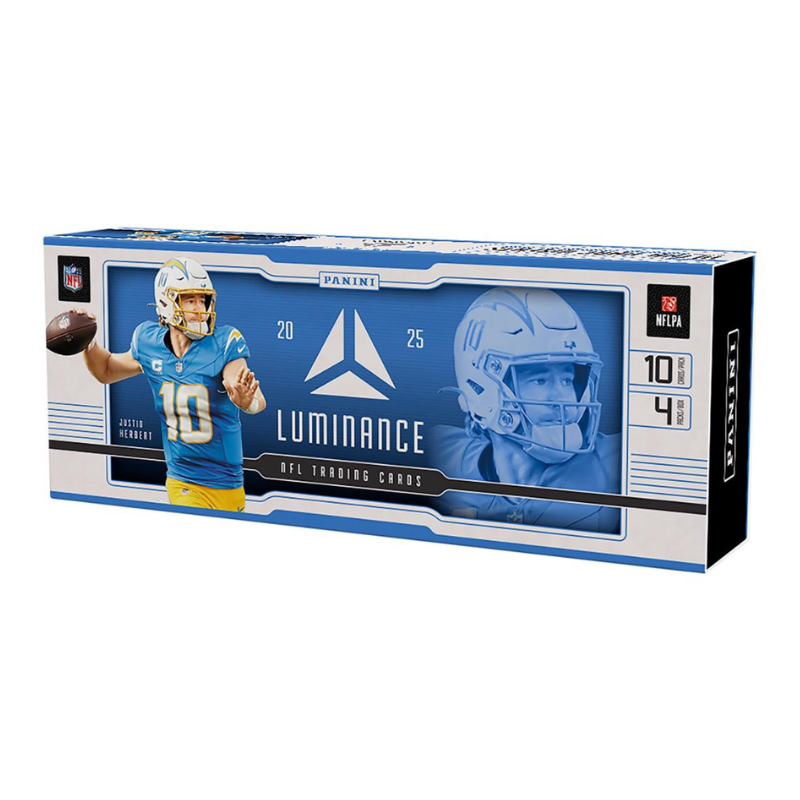 resizingforshopify-2025-06-30T124524.478 2025 Panini Luminance Football Hobby 12 Box Case - Image 1