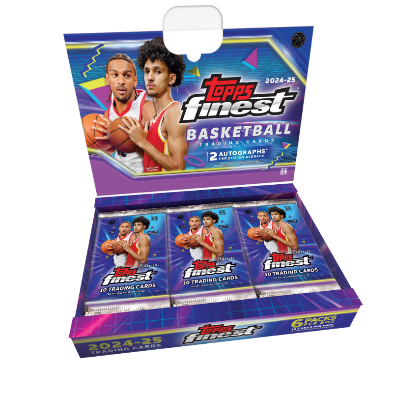 resizingforshopify-2025-08-05T115625.088_9efc6220-eda6-4260-87b4-a6dfcdd7a0c8 2024/25 Topps Finest Basketball Hobby 8 Box Case - Image 1