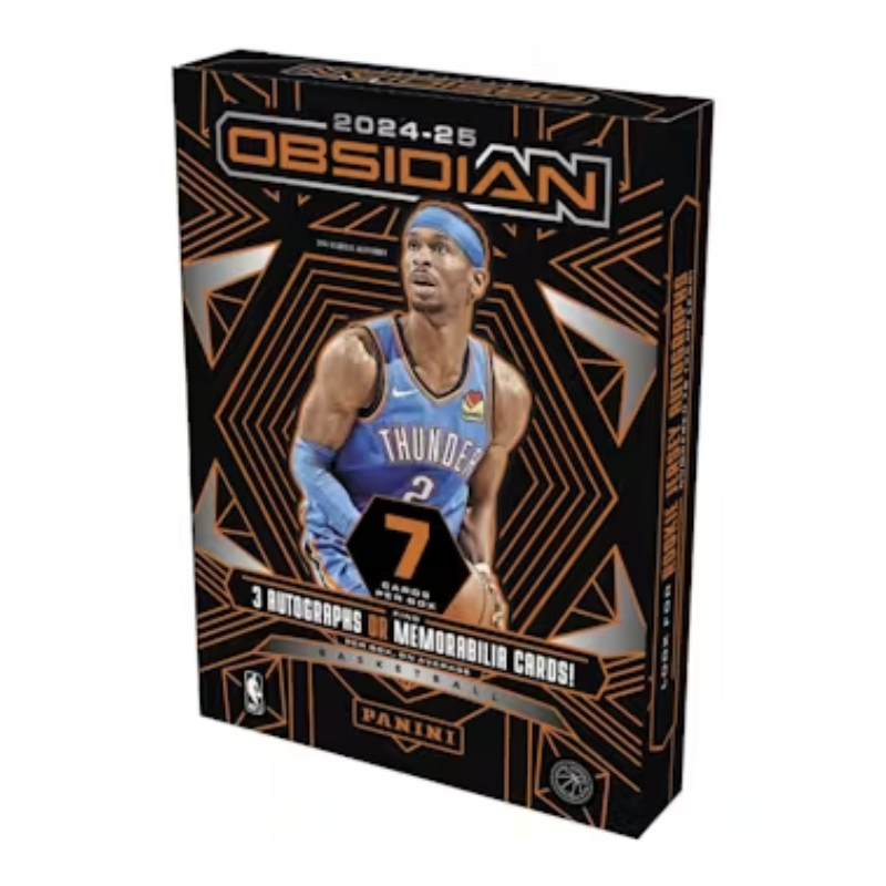 resizingforshopify-2025-08-28T155406.403 2024/25 Panini Obsidian Basketball Hobby 12 Box Case - Image 1