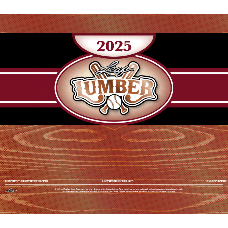 resizingforshopify-2025-09-22T132504.627 2025 Leaf Lumber Baseball Hobby Box - Image 1
