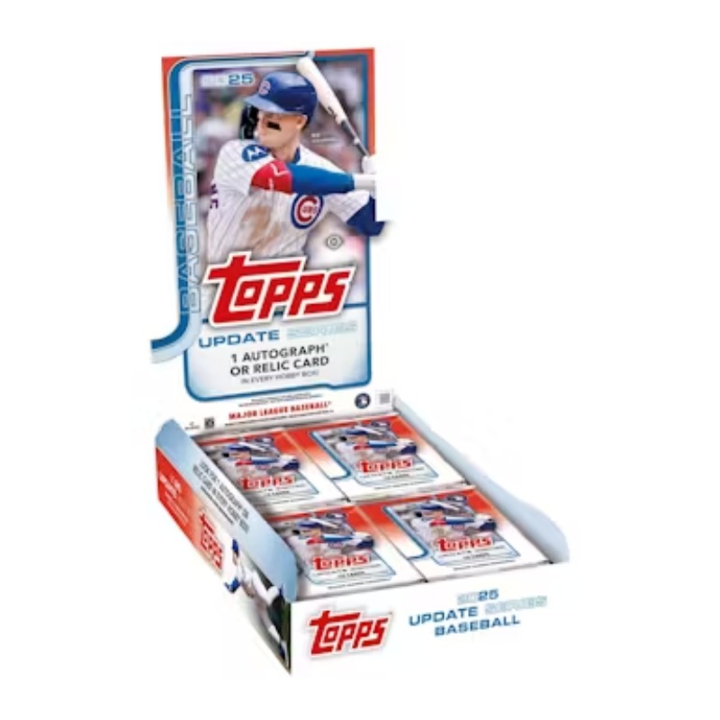 resizingforshopify-2025-10-10T151448.676 2025 Topps Update Series Baseball Hobby Box - Image 1