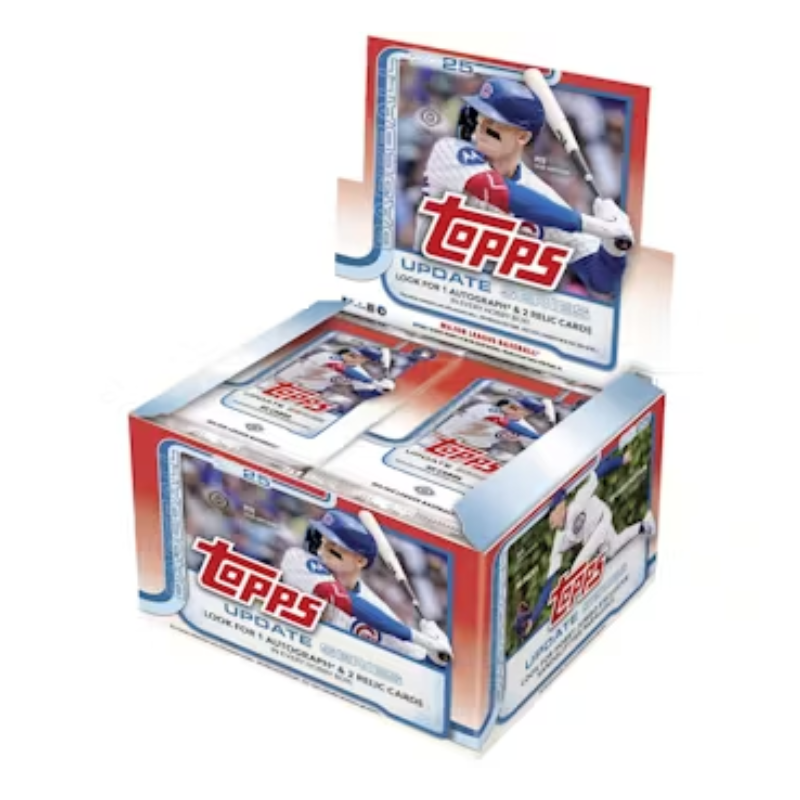 resizingforshopify-2025-10-10T160253.600 2025 Topps Update Series Baseball Jumbo Box - Image 1
