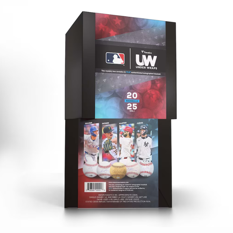 resizingforshopify-2025-12-11T123030.823 2025 Fanatics Under Wraps Baseball - Image 1