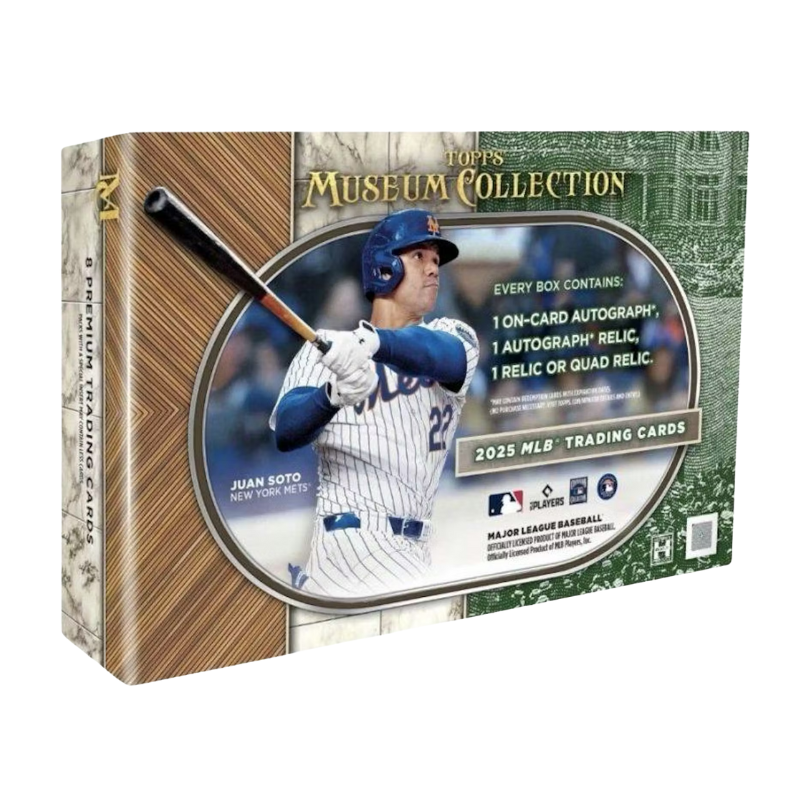 resizingforshopify_39_0258d426-4204-486c-ac00-1a20c2cfab76 2025 Topps Museum Collection Baseball Hobby Box - Image 1