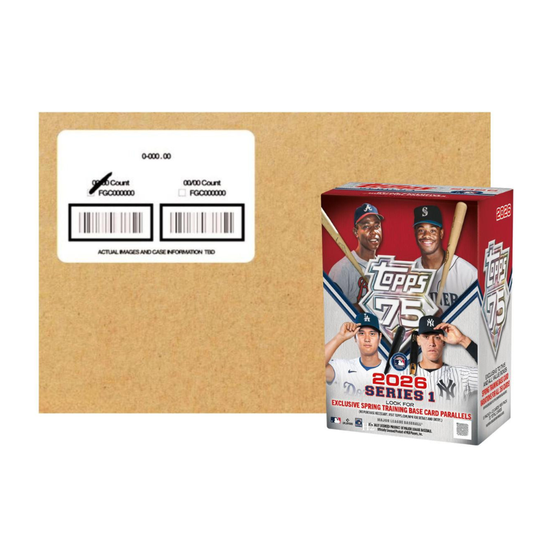 resizingforshopify_73 2026 Topps Series 1 Baseball Blaster 40 Box Case - Image 1